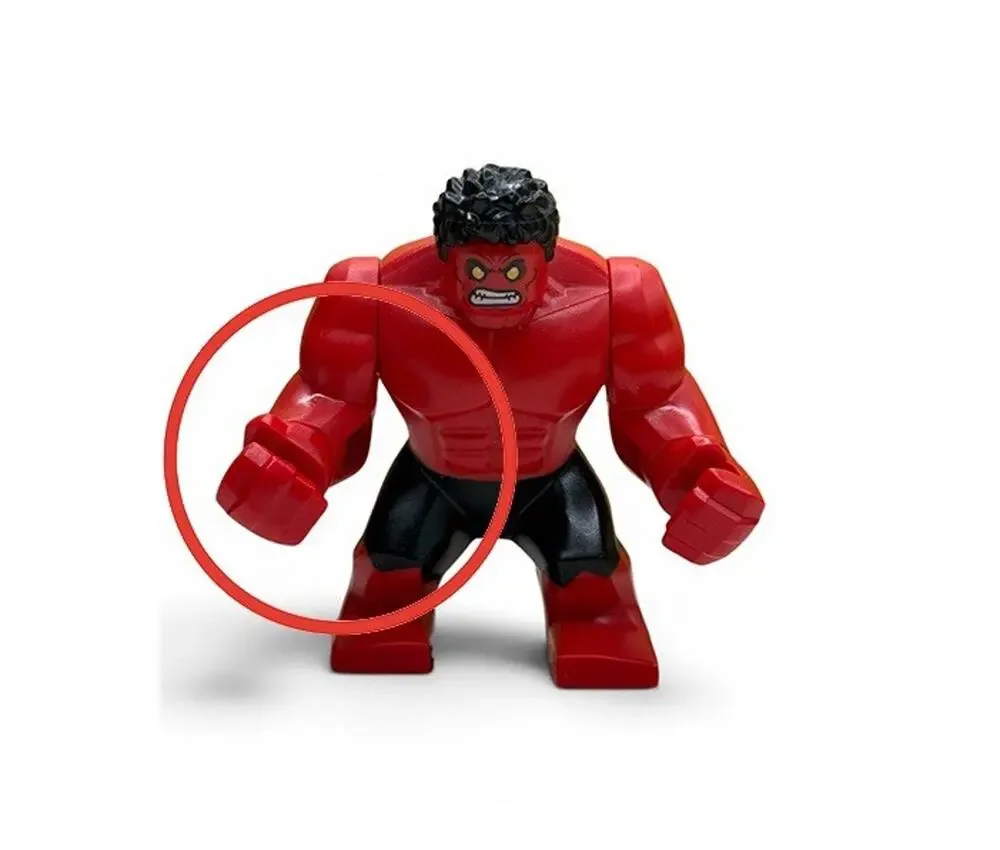 NEW lego Marvel Red Hulk Right Red hand Giant